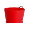 CAPAZO PLASTICO FLEXIBLE 55 L ROJO