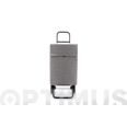 CARRO COMPRA 4 RUEDAS DOS + 2 GRIS ROLSER