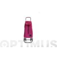 CARRO COMPRA 4 RUEDAS PLEGABLE + TERMO GRANATE ROLSER