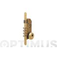 CERRADURA SEGURIDAD EMBUTIR R200B/30-30 INOX