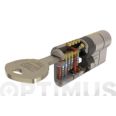 CILINDRO T70 LATON LLAVE PUNTOS 35-35 TESA