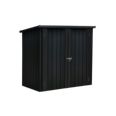 COBERTIZO METAL ARYA 86 X 147 X 122 CM ANTRACITA