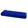 COLCHON CAMA HINCHABLE INDIVIDUAL BOMBA PIE 185X76X22 CM
