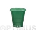 CONTENEDOR DE AGUA RECTANG. VERDE 203L GRAF 