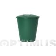 CONTENEDOR REDONDO VERDE 510 L
