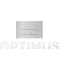 DOBLE PULSADOR PARA CISTERNA DE EMPOTRAR ABS CROMADO QF+