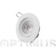 DOWNLIGHT LED DE EMPOTRAR &Oslash; 7,4 CM 380 LM BLANCO 5 WT 6400K EDM