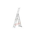 ESCALERA ALUMINIO PROFESIONAL TRIPLE COMBINADA 3X12 PELDA&Ntilde;OS