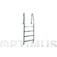 ESCALERA STANDARD ACERO INOX 4 PELDA&Ntilde;OS