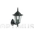 FAROL PARED ASCEDENTE NEGRO IP44 E27 60W