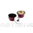FLANERO CON TAPA INOX Y CIERRE 16 CM DE 1,2 LT IBILI