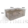 FUNDA MESA RECTANGULAR + 4 SILLAS VISON 225X145X H 90