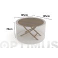 FUNDA MESA REDONDA VISON 125X125X H 70