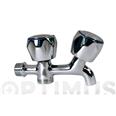 GRIFO LAVADORA DOBLE V/METAL CROMADO 1/2" MIRTAK