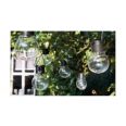 GUIRNALDA LED SOLAR 10 BOMBILLAS MENORCA 3,8 M