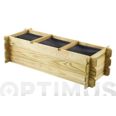 HUERTO URBANO MADERA BASIL 140 X 60 X H 40 CM