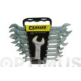 LLAVE FIJA JUEGO 8 PZ 6X7-20X22 DRAKO 