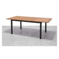 MESA ALUMINIO MADERA EXTENSIBLE KINGSBURY  150-200 X 90 CM
