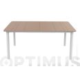 MESA RECTANGULAR 160X90 CM NOA BLANCO