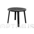 MESA REDONDA 90 CM CRISTOBAL ANTRACITA