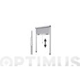 MOSQUITERA ENROLLABLE VERTICAL 160X150 CM BLANCA HEYAC -J-