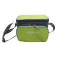 NEVERA CAMPING FLEXIBLE VERDE Y GRIS 5 L