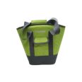 NEVERA CAMPING FLEXIBLE VERDE Y GRIS CAPAZO 15 L