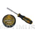 ORGANIZADOR HOCKEY PUCK PARA PUNTAS ATORNILLAR + MANGO PORTA PUNTAS, SET 29 PIEZAS IRONSIDE