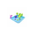 PISCINA ACUARIO CENTRO JUEGOS CON TOBOGAN 239 X 206 X 86 CM