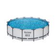 PISCINA REDONDA POWER STEEL PRO MAX  &Oslash; 427 X 107 CM CON DEPURADORA 3028L/H