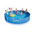 PISCINA REDONDA TUBULAR CON DEPURADORA 457 X 84 CM