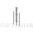 POSTE ESQUINERO PLASTIFICADO VERDE CONJUNTO 1/1.25 M