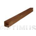 POSTE MADERA CUADRADO 7 X 7 X 120 CM