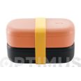RECIPIENTE HERM&Eacute;TICO LEKUE CON DOBLE TAPER COLOR CORAL(1L)