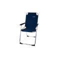 SILLA CAMPING PLEGLABLE AZUL OSCURO 67 X 53 X 90 CM