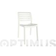 SILLA POLIPROPILENO WIND BLANCO