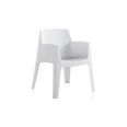 SILLA RESINA MASTER 67X60X82 CM BLANCO
