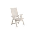 SILLON POSICIONES RESINA METAL BLANCO