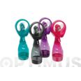 VENTILADOR SPRAY AGUA NEBULIZADA A PILAS COLORES SURTIDOS 